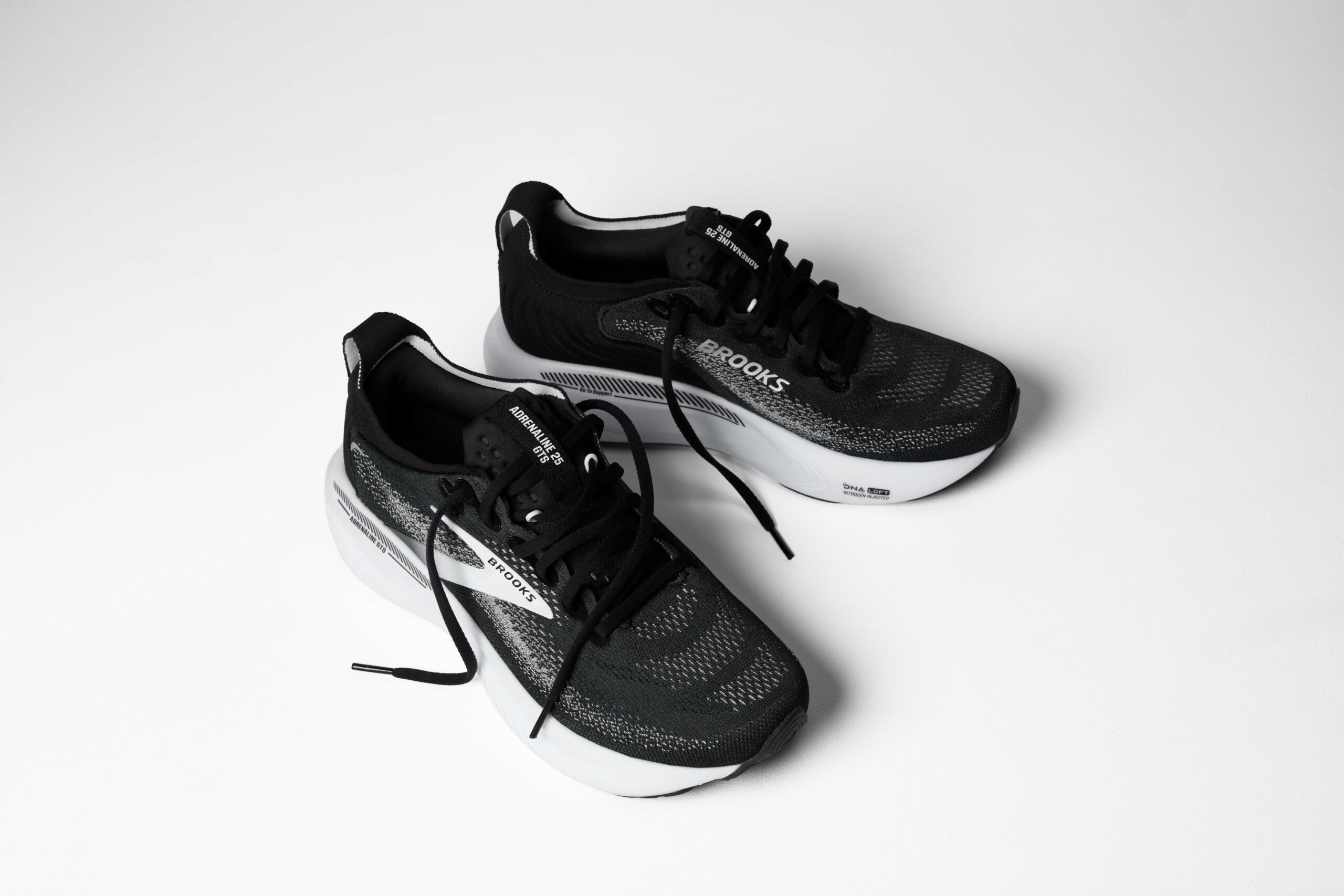 BROOKS ADRENALINE GTS 25 BLACK/GREY/WHITE - Image 9