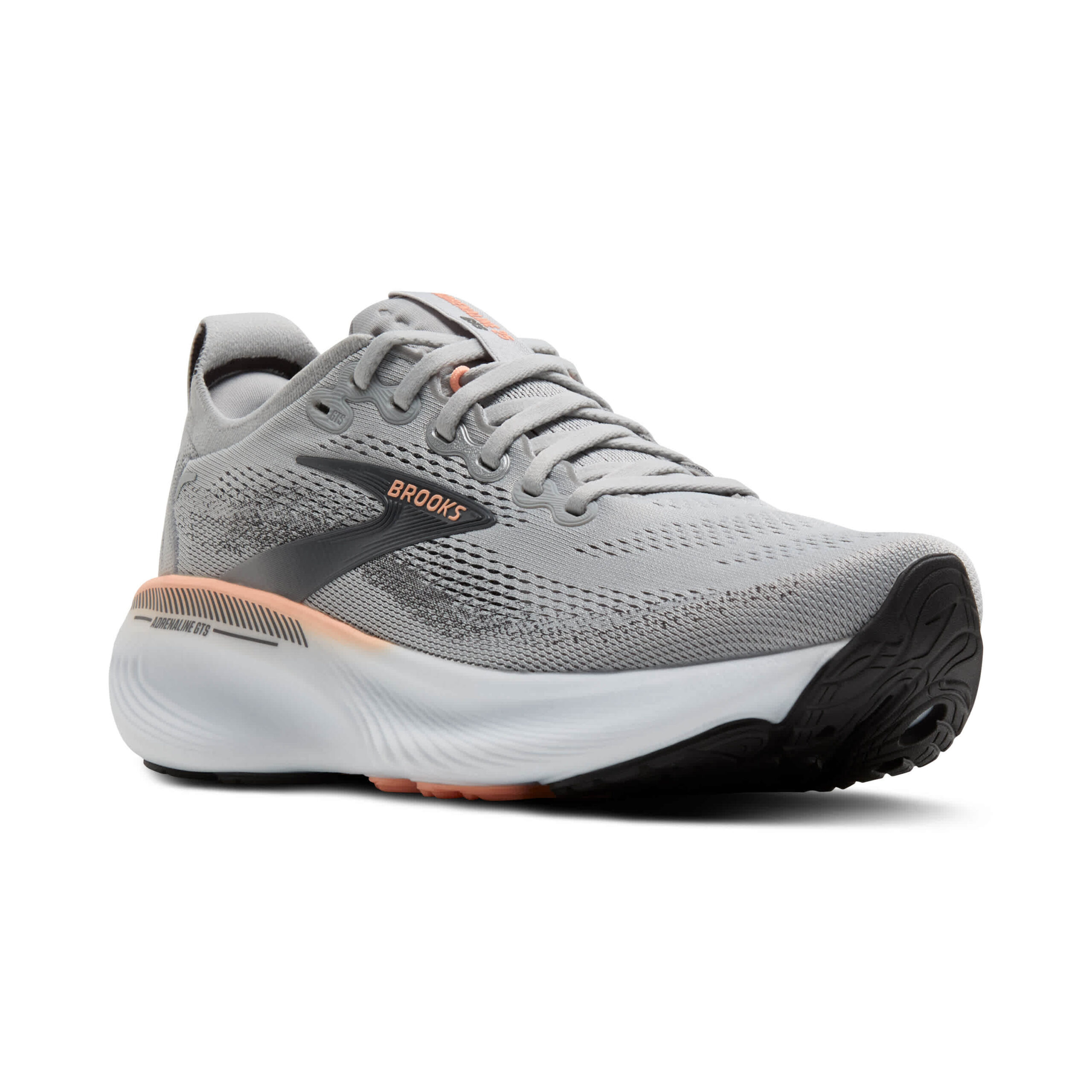 BROOKS ADRENALINE GTS 25 GREY/BLKPEARL/CORAL